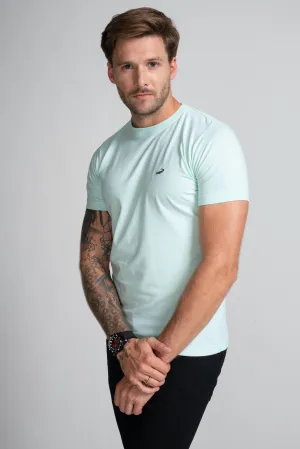 Action Fit Short sleeves-CasualCrew Neck - Mist Green