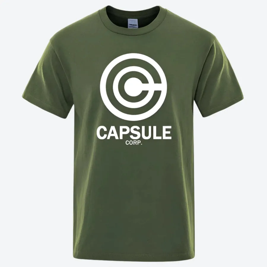 Capsule Corp Logo T-Shirts