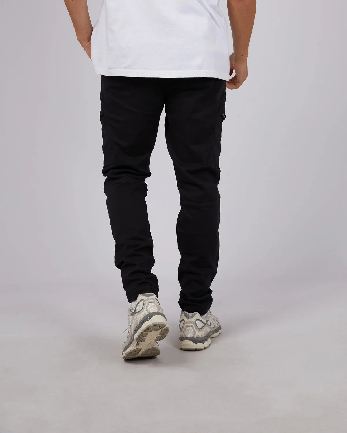 Inset Cargo Pant | Black