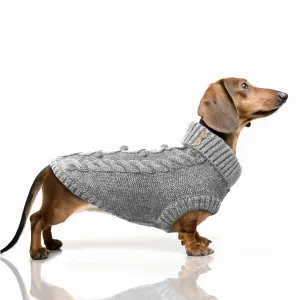 keelan sweater - grey bully and dachshund sizes too!