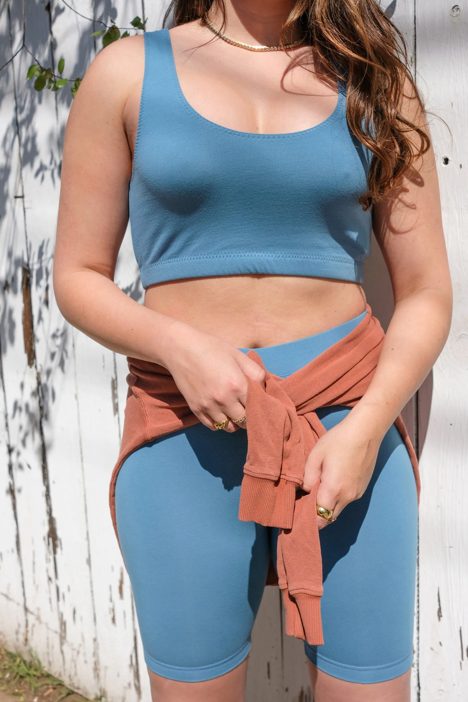 Marine Reversible Crop Bra