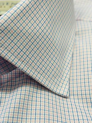 Mini Check Dress Shirt