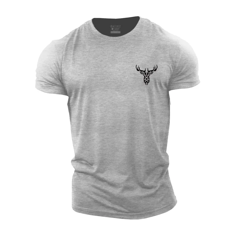 Mini Deer Cotton T-Shirt