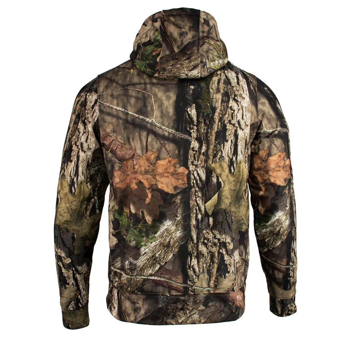 Nexgen Heat MPM1776SET Men's Camouflaged Heated Zipper Hoodies -