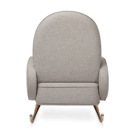 Nursery Works Compass Rocker in Light Grey Weave