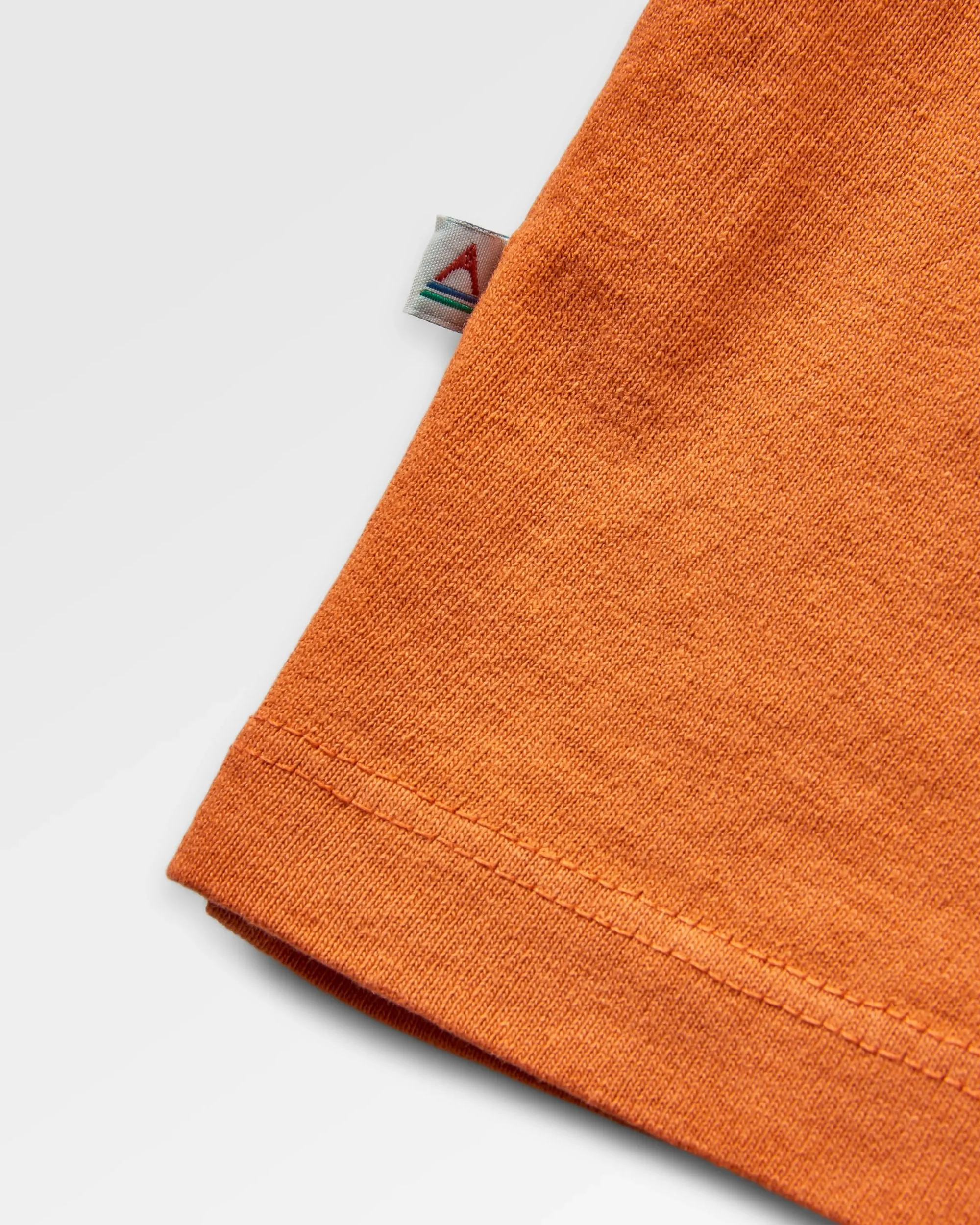 Odyssey Recycled Cotton T-Shirt - Burnt Orange