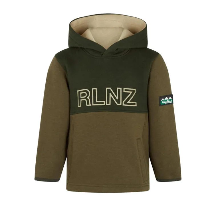 Ridgeline Kids NZ Hoodie - Olive Mix