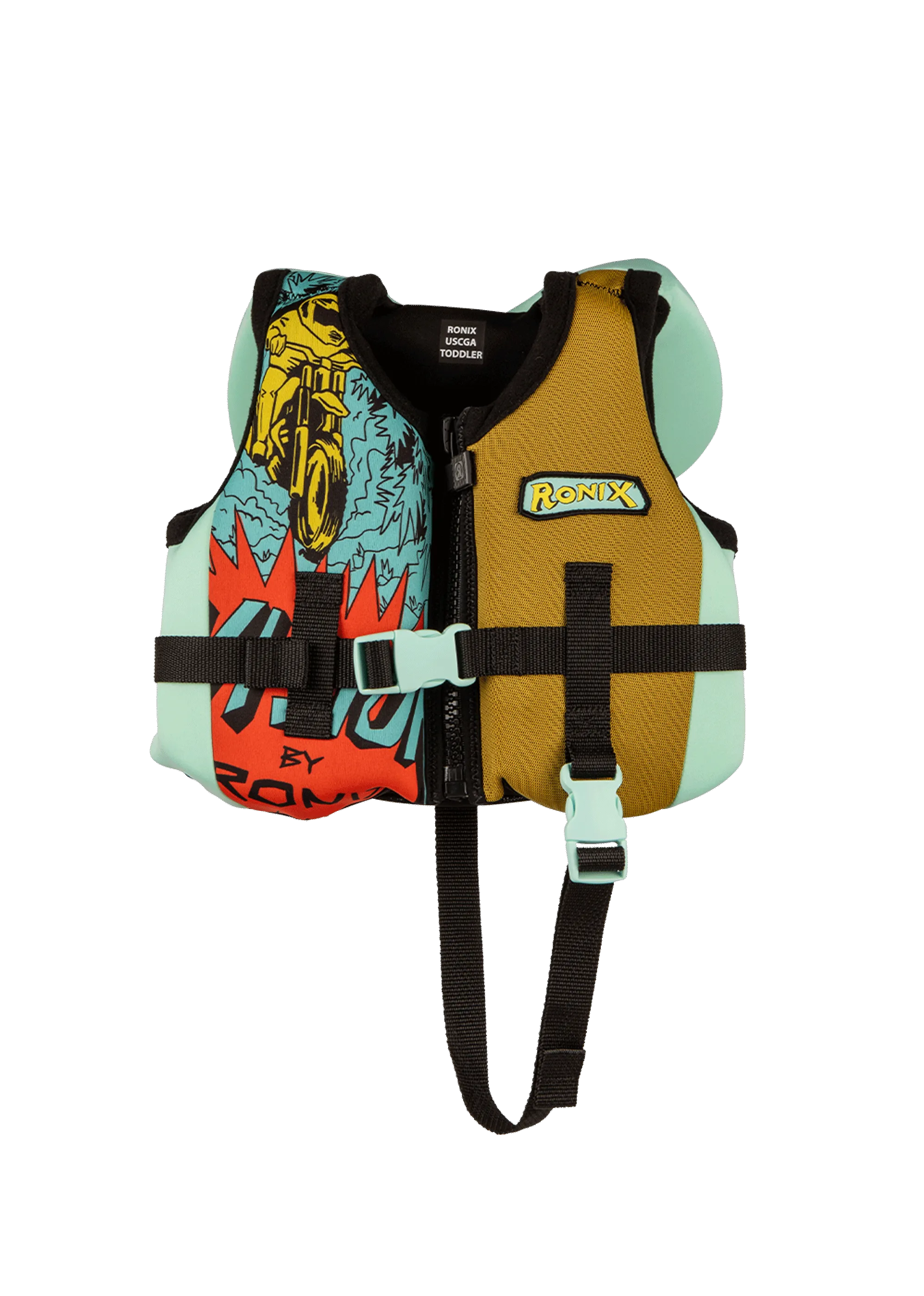 Ronix Inf/Toddler Boy's Vision CGA Life Vest | Up to 30lbs