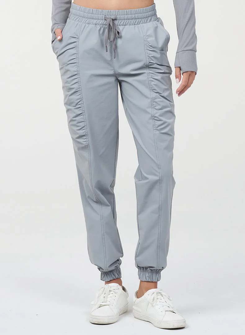 Shirred Jogger