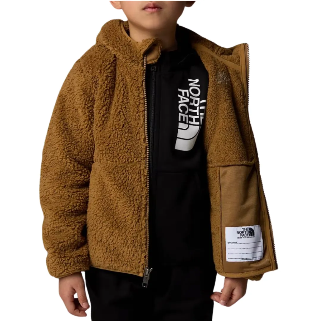 The North Face Kids Campshire F/Z Hoodie Utility Brown