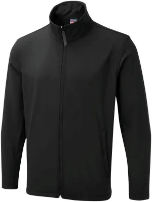 The UX Printable Soft Shell Jacket | Black