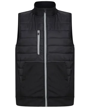 Unisex padded sports gilet | Black