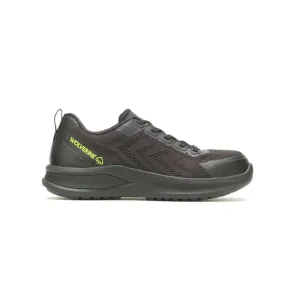 Wolverine Black Mesh/Knit Work Shoes